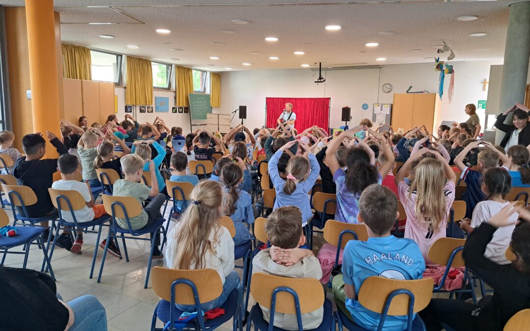 Geraldino Konzert mit Vorschulkindern